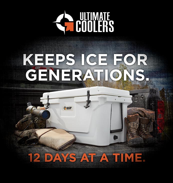 Ultimate Coolers: Keeps ice for generations.